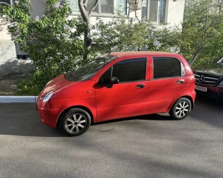 Красный Дэу Матиз, объемом двигателя 0.8 л и пробегом 152 тыс. км за 3000 $, фото 1 на Automoto.ua