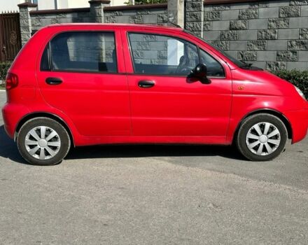 Красный Дэу Матиз, объемом двигателя 0.8 л и пробегом 100 тыс. км за 3000 $, фото 5 на Automoto.ua