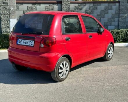 Красный Дэу Матиз, объемом двигателя 0.8 л и пробегом 100 тыс. км за 3000 $, фото 4 на Automoto.ua