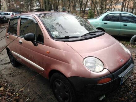 Красный Дэу Матиз, объемом двигателя 0.8 л и пробегом 2 тыс. км за 1050 $, фото 1 на Automoto.ua