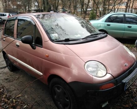 Красный Дэу Матиз, объемом двигателя 0.8 л и пробегом 2 тыс. км за 1050 $, фото 1 на Automoto.ua