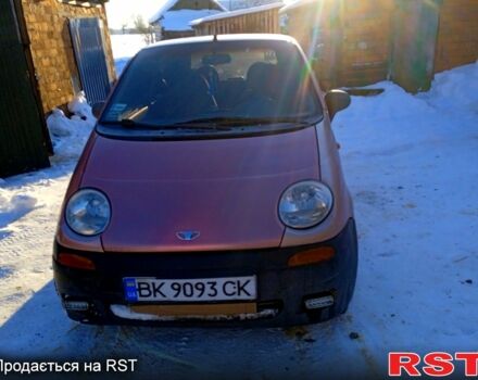 Червоний Деу Матіз, об'ємом двигуна 0.8 л та пробігом 0 тис. км за 1200 $, фото 1 на Automoto.ua