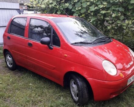 Красный Дэу Матиз, объемом двигателя 8 л и пробегом 200 тыс. км за 1800 $, фото 1 на Automoto.ua