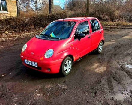 Красный Дэу Матиз, объемом двигателя 0.8 л и пробегом 0 тыс. км за 1100 $, фото 1 на Automoto.ua