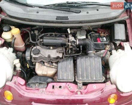 Червоний Деу Матіз, об'ємом двигуна 0.8 л та пробігом 186 тис. км за 2500 $, фото 1 на Automoto.ua