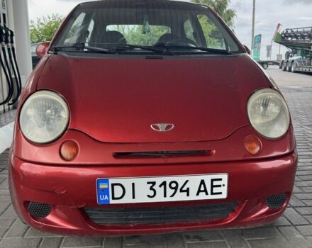 Красный Дэу Матиз, объемом двигателя 0.8 л и пробегом 220 тыс. км за 1800 $, фото 1 на Automoto.ua