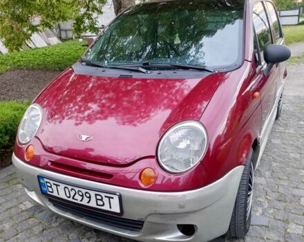Красный Дэу Матиз, объемом двигателя 1 л и пробегом 280 тыс. км за 1700 $, фото 1 на Automoto.ua