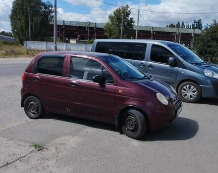 Красный Дэу Матиз, объемом двигателя 0.8 л и пробегом 135 тыс. км за 2700 $, фото 1 на Automoto.ua