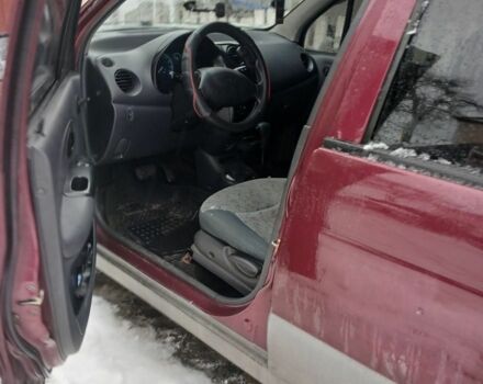 Червоний Деу Матіз, об'ємом двигуна 0.8 л та пробігом 220 тис. км за 2580 $, фото 1 на Automoto.ua