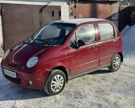 Красный Дэу Матиз, объемом двигателя 1 л и пробегом 250 тыс. км за 1500 $, фото 1 на Automoto.ua