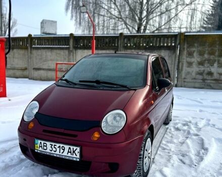 Красный Дэу Матиз, объемом двигателя 0.8 л и пробегом 120 тыс. км за 2500 $, фото 1 на Automoto.ua