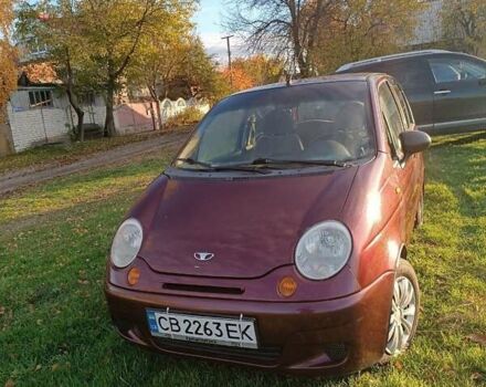 Червоний Деу Матіз, об'ємом двигуна 0.8 л та пробігом 139 тис. км за 2400 $, фото 1 на Automoto.ua