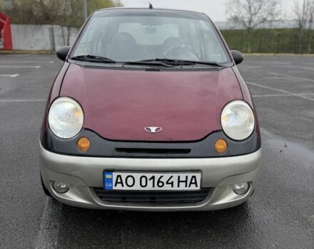 Красный Дэу Матиз, объемом двигателя 1 л и пробегом 202 тыс. км за 1700 $, фото 1 на Automoto.ua