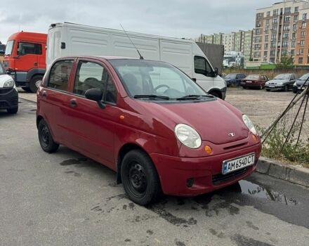 Червоний Деу Матіз, об'ємом двигуна 0.8 л та пробігом 280 тис. км за 800 $, фото 1 на Automoto.ua