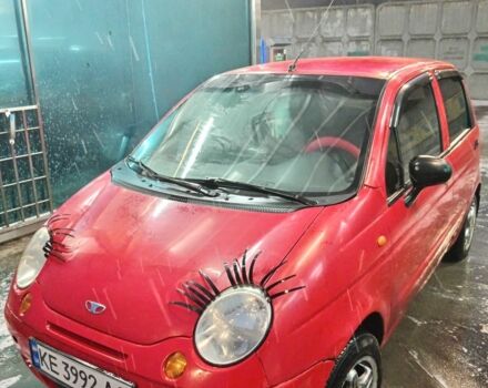 Красный Дэу Матиз, объемом двигателя 0.8 л и пробегом 166 тыс. км за 1499 $, фото 1 на Automoto.ua