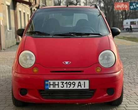 Красный Дэу Матиз, объемом двигателя 0.8 л и пробегом 122 тыс. км за 2300 $, фото 1 на Automoto.ua