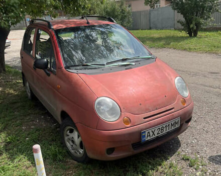 Червоний Деу Матіз, об'ємом двигуна 0.8 л та пробігом 150 тис. км за 2000 $, фото 1 на Automoto.ua