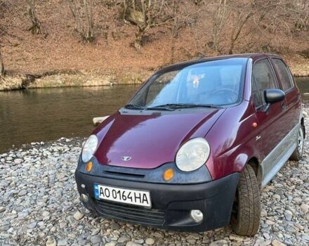 Червоний Деу Матіз, об'ємом двигуна 1 л та пробігом 210 тис. км за 1800 $, фото 1 на Automoto.ua
