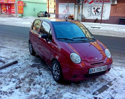 Красный Дэу Матиз, объемом двигателя 0.8 л и пробегом 1400 тыс. км за 2500 $, фото 1 на Automoto.ua