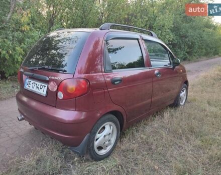 Красный Дэу Матиз, объемом двигателя 0.8 л и пробегом 84 тыс. км за 2650 $, фото 1 на Automoto.ua