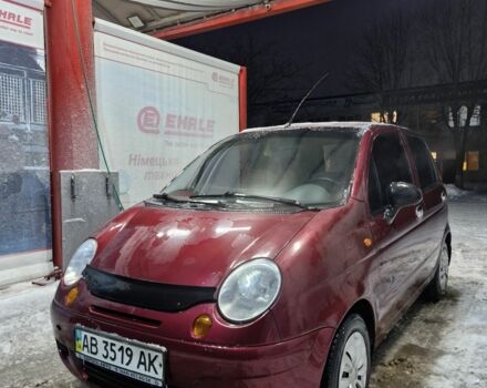 Красный Дэу Матиз, объемом двигателя 0.8 л и пробегом 190 тыс. км за 2650 $, фото 1 на Automoto.ua