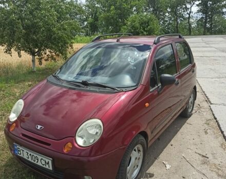 Красный Дэу Матиз, объемом двигателя 0.8 л и пробегом 169 тыс. км за 2700 $, фото 1 на Automoto.ua