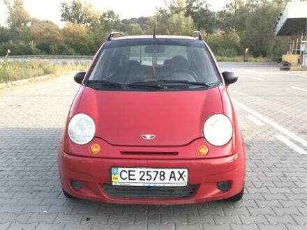 Красный Дэу Матиз, объемом двигателя 1 л и пробегом 1 тыс. км за 1350 $, фото 1 на Automoto.ua