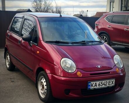 Красный Дэу Матиз, объемом двигателя 0.8 л и пробегом 163 тыс. км за 2800 $, фото 1 на Automoto.ua