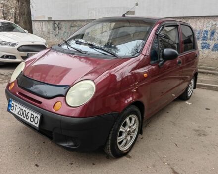 Красный Дэу Матиз, объемом двигателя 0.8 л и пробегом 2 тыс. км за 2000 $, фото 1 на Automoto.ua