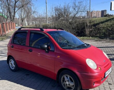 Червоний Деу Матіз, об'ємом двигуна 0.8 л та пробігом 122 тис. км за 2300 $, фото 1 на Automoto.ua
