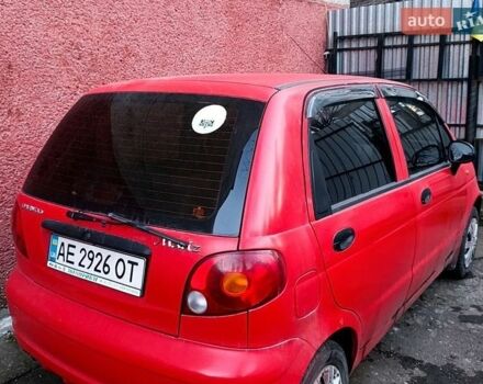 Красный Дэу Матиз, объемом двигателя 0.8 л и пробегом 84 тыс. км за 1500 $, фото 1 на Automoto.ua