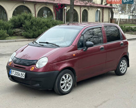 Красный Дэу Матиз, объемом двигателя 0.8 л и пробегом 155 тыс. км за 2800 $, фото 1 на Automoto.ua