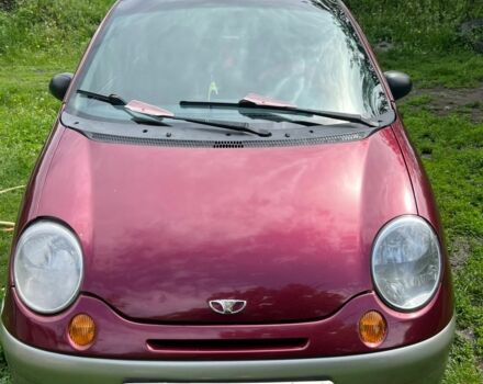 Червоний Деу Матіз, об'ємом двигуна 1 л та пробігом 143 тис. км за 1900 $, фото 1 на Automoto.ua