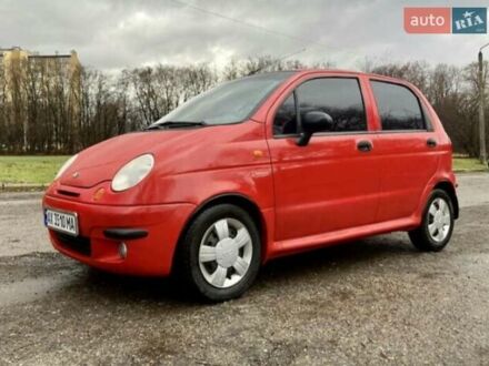 Червоний Деу Матіз, об'ємом двигуна 0.8 л та пробігом 126 тис. км за 3000 $, фото 1 на Automoto.ua