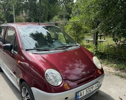 Красный Дэу Матиз, объемом двигателя 1 л и пробегом 200 тыс. км за 850 $, фото 1 на Automoto.ua