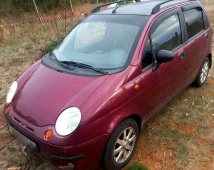 Красный Дэу Матиз, объемом двигателя 0.8 л и пробегом 121 тыс. км за 3000 $, фото 1 на Automoto.ua