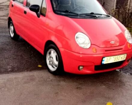 Червоний Деу Матіз, об'ємом двигуна 0.8 л та пробігом 114 тис. км за 3500 $, фото 1 на Automoto.ua