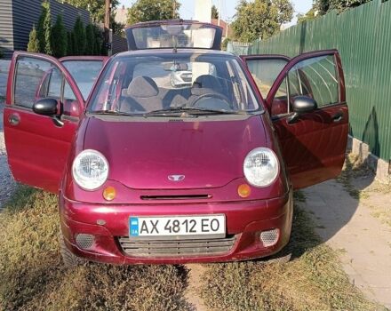 Червоний Деу Матіз, об'ємом двигуна 0.8 л та пробігом 110 тис. км за 1300 $, фото 1 на Automoto.ua