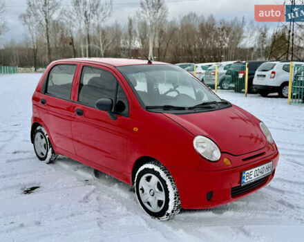 Червоний Деу Матіз, об'ємом двигуна 0.8 л та пробігом 93 тис. км за 3550 $, фото 1 на Automoto.ua