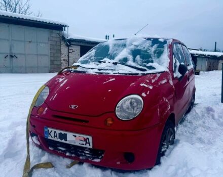 Красный Дэу Матиз, объемом двигателя 0.8 л и пробегом 150 тыс. км за 1500 $, фото 1 на Automoto.ua