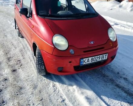 Красный Дэу Матиз, объемом двигателя 0.8 л и пробегом 178 тыс. км за 1300 $, фото 1 на Automoto.ua