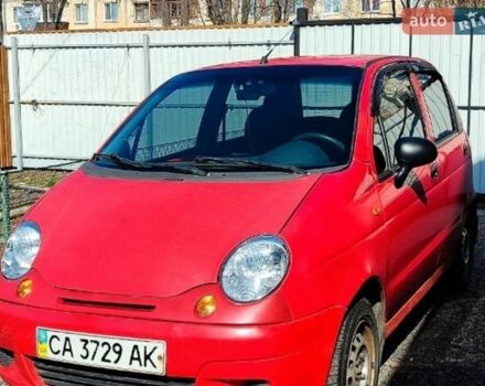 Червоний Деу Матіз, об'ємом двигуна 0.8 л та пробігом 129 тис. км за 2100 $, фото 1 на Automoto.ua