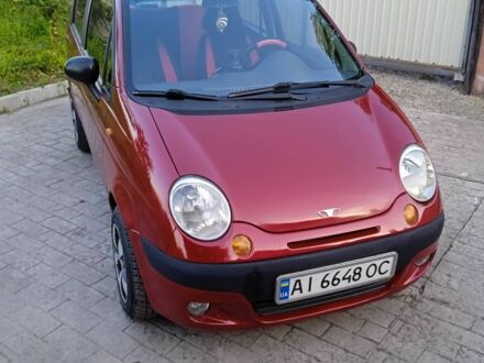 Деу Матіз 2007 у Києві на Automoto.ua Червоний Деу Матіз, об'ємом двигуна 0.8 л та пробігом 184 тис. км за 2400 $, фото 1 на Automoto.ua