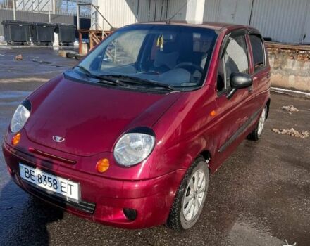 Красный Дэу Матиз, объемом двигателя 0.8 л и пробегом 143 тыс. км за 3000 $, фото 1 на Automoto.ua