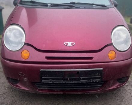 Красный Дэу Матиз, объемом двигателя 0.8 л и пробегом 100 тыс. км за 1000 $, фото 1 на Automoto.ua