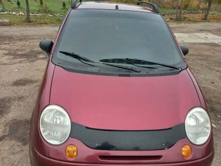 Красный Дэу Матиз, объемом двигателя 0.8 л и пробегом 158 тыс. км за 2900 $, фото 1 на Automoto.ua