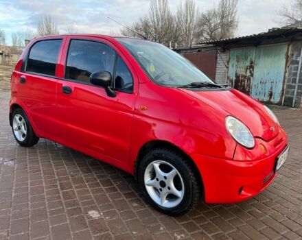 Червоний Деу Матіз, об'ємом двигуна 0.8 л та пробігом 170 тис. км за 1800 $, фото 1 на Automoto.ua