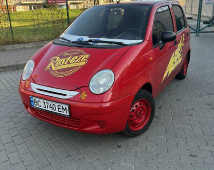 Червоний Деу Матіз, об'ємом двигуна 0.8 л та пробігом 139 тис. км за 1350 $, фото 1 на Automoto.ua