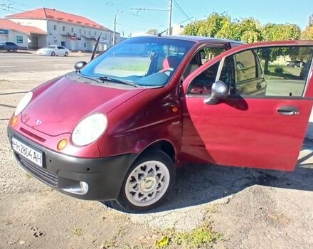 Красный Дэу Матиз, объемом двигателя 0.8 л и пробегом 180 тыс. км за 2800 $, фото 1 на Automoto.ua