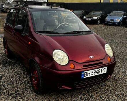 Красный Дэу Матиз, объемом двигателя 0.8 л и пробегом 111 тыс. км за 2200 $, фото 1 на Automoto.ua